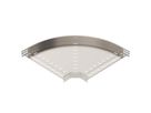Bogen BET RB 90° 60×500mm Edelstahl A2 blank