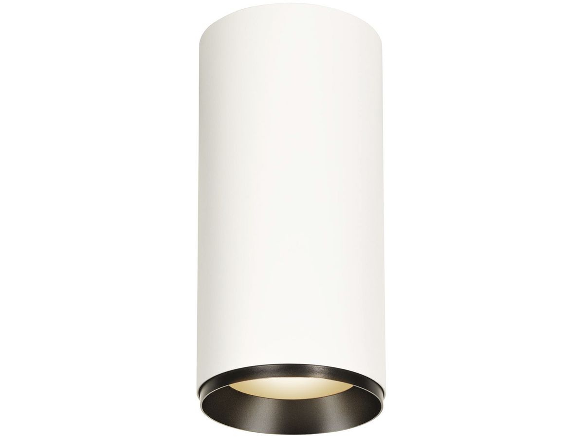LED-Deckenleuchte SLV NUMINOS CL PHASE XL 36W 3490lm 3000K 36° weiss/schwarz