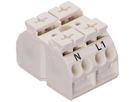 Anschlussklemme WAGO 2L weiss