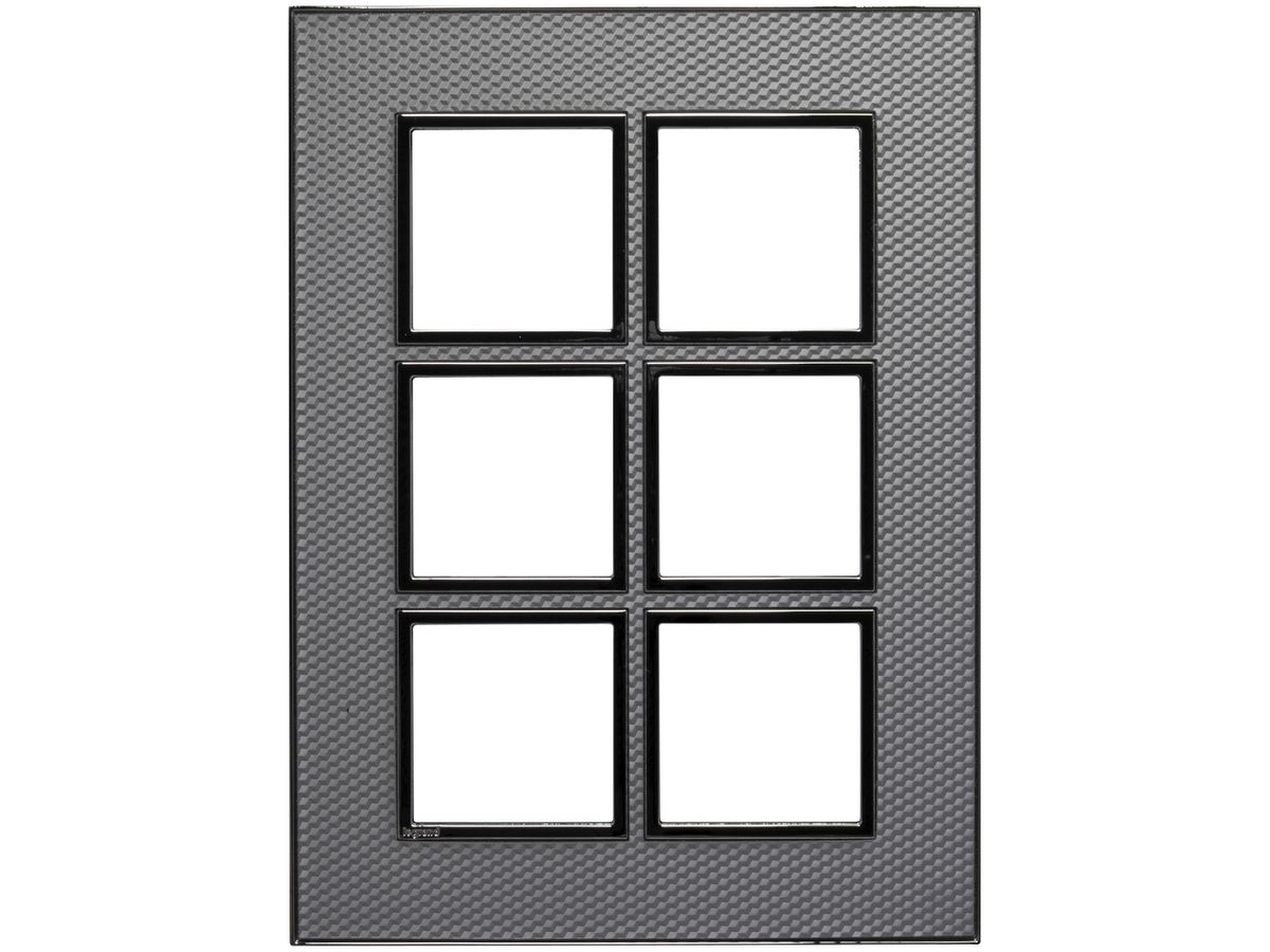 Abdeckrahmen ATO 2×3 Modul, cube