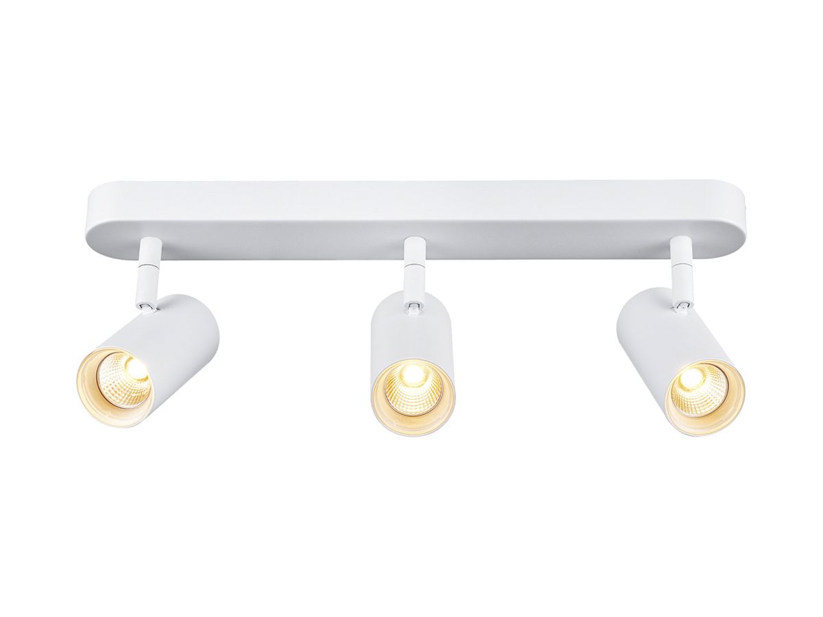 LED-Spot SLV NOBLO 19W 2350lm 927 DIM 400×105×127mm weiss 3×Spot