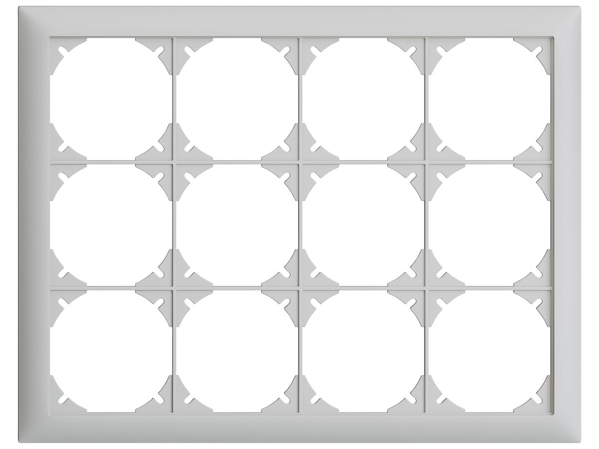 UP-Kopfzeile EDIZIOdue SNAPFIX® 3×4 horizontal 268×208mm hellgrau
