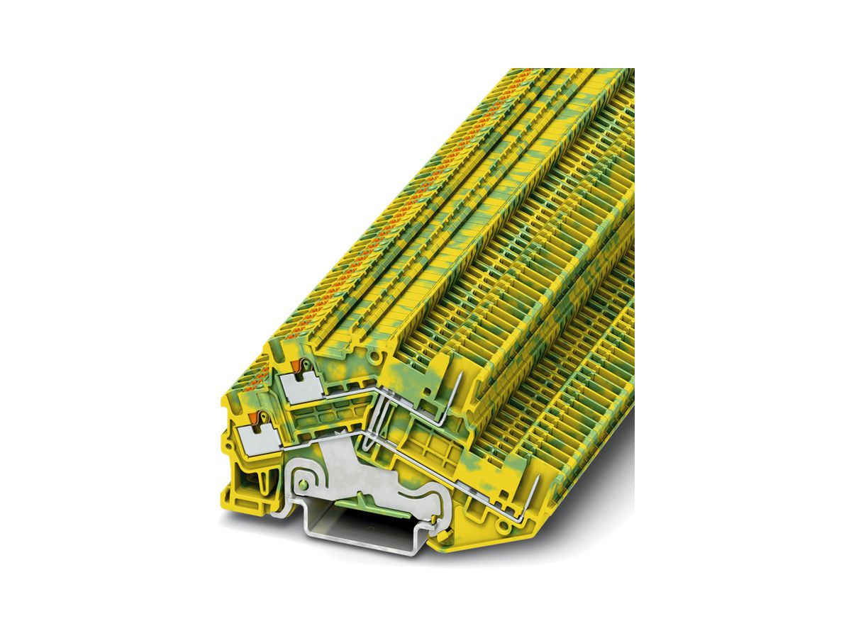 Doppelstockklemme 0.14…1.5mm² Push-in-An.PTTBS 1.5/S/2P-PE