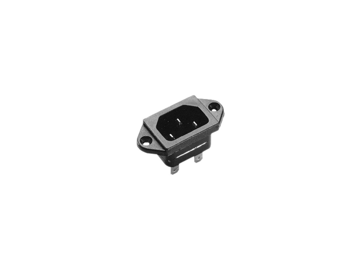 EB-Gerätestecker 3P T113 C14 schwarz