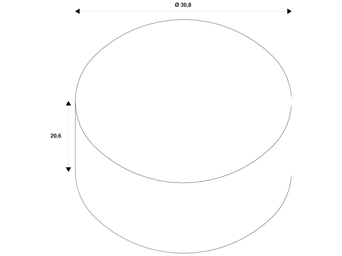 Leuchtenschirm SLV PARA DOME Ø308×206mm Aluminium grau