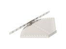 Bogen BET RB W verstellbar 60×600mm Edelstahl A2 blank