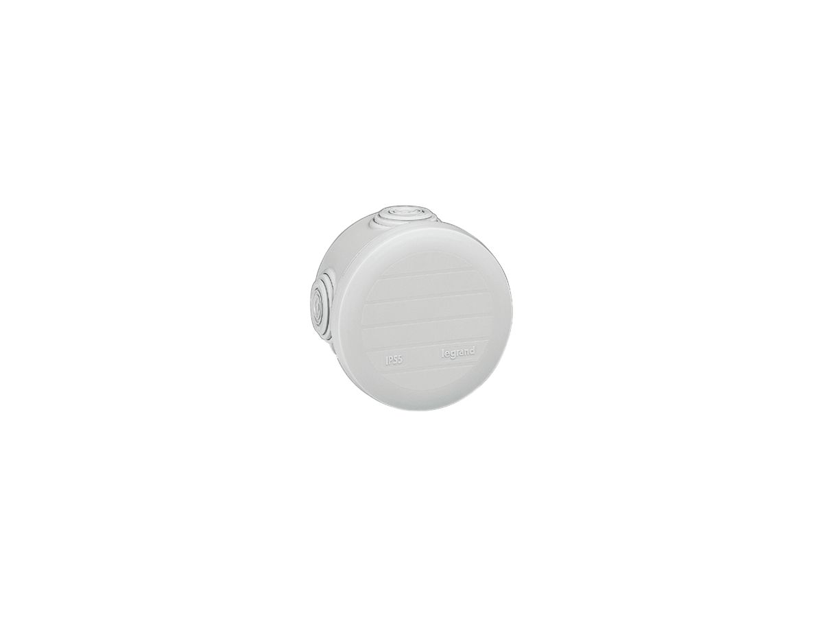 AP-Abzweigdose PLEXO Ø60mm leer grau