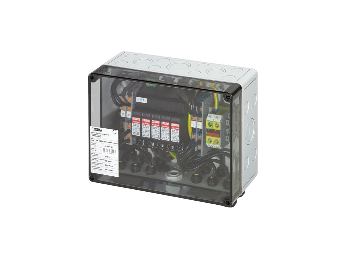 Generatoranschlusskasten PX SOL-SC-2ST-0-DC-2MPPT-1006SE 1100V 20A