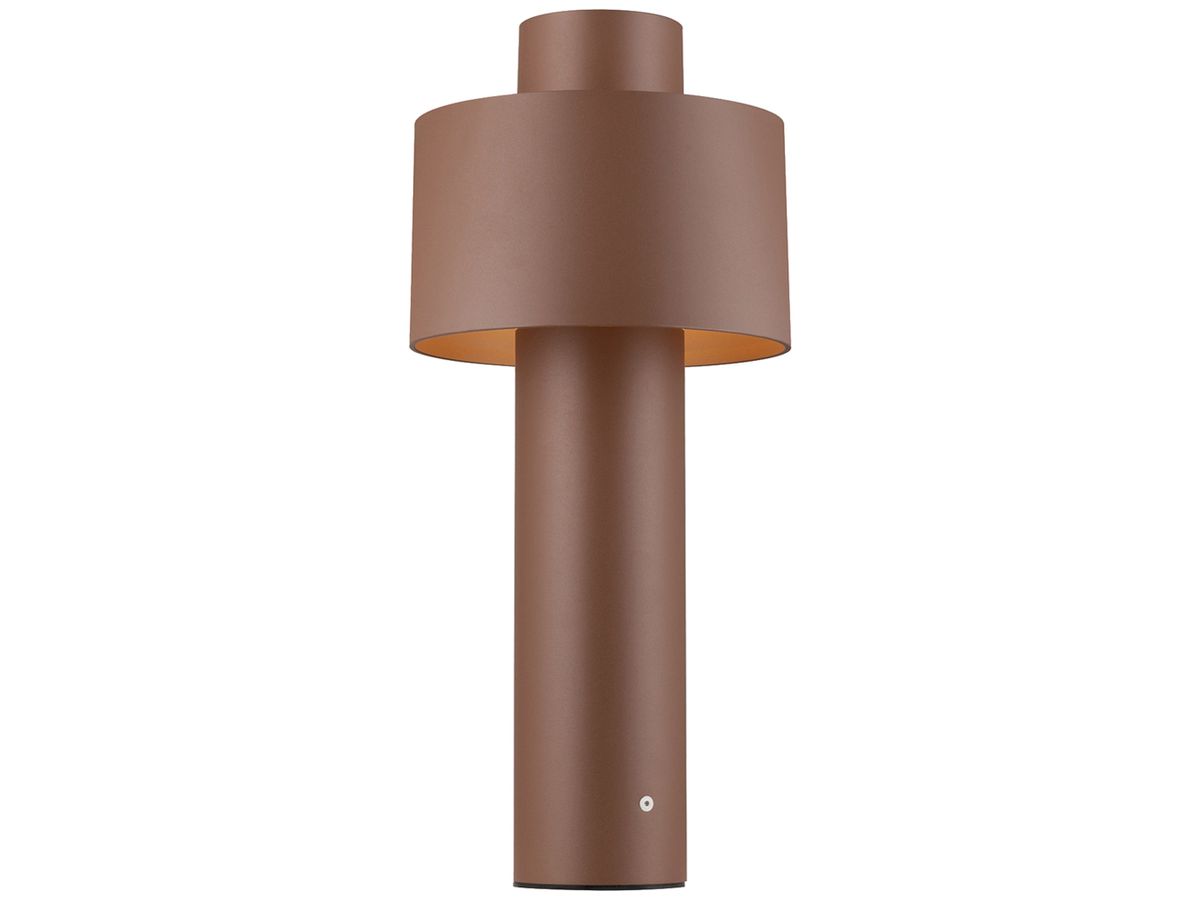 Wegeleuchte SLV PHOTONI E27 1×13W IP65 Ø224×450mm Rost