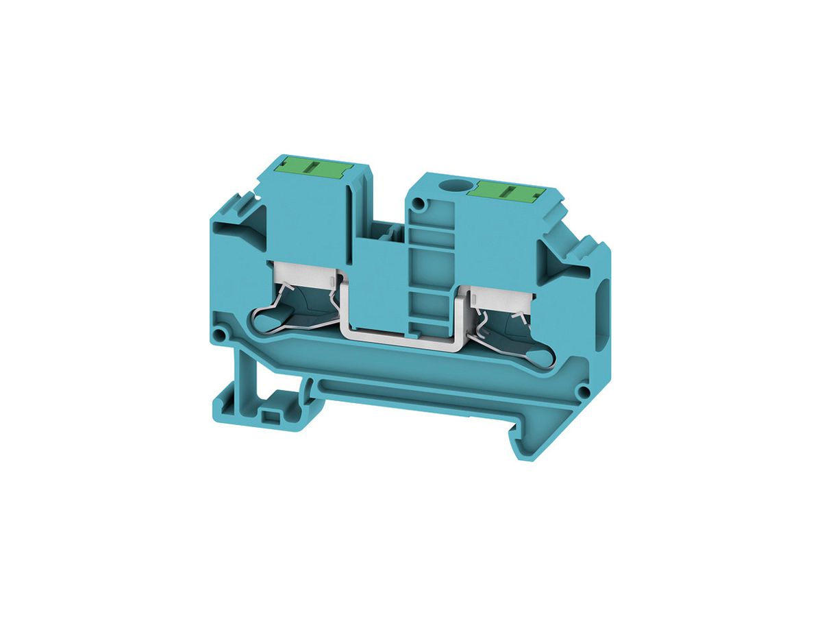 Durchgangs-Reihenklemme WM SL2C 0.5…10mm² 41A/1000V Snap-in TH35 bl