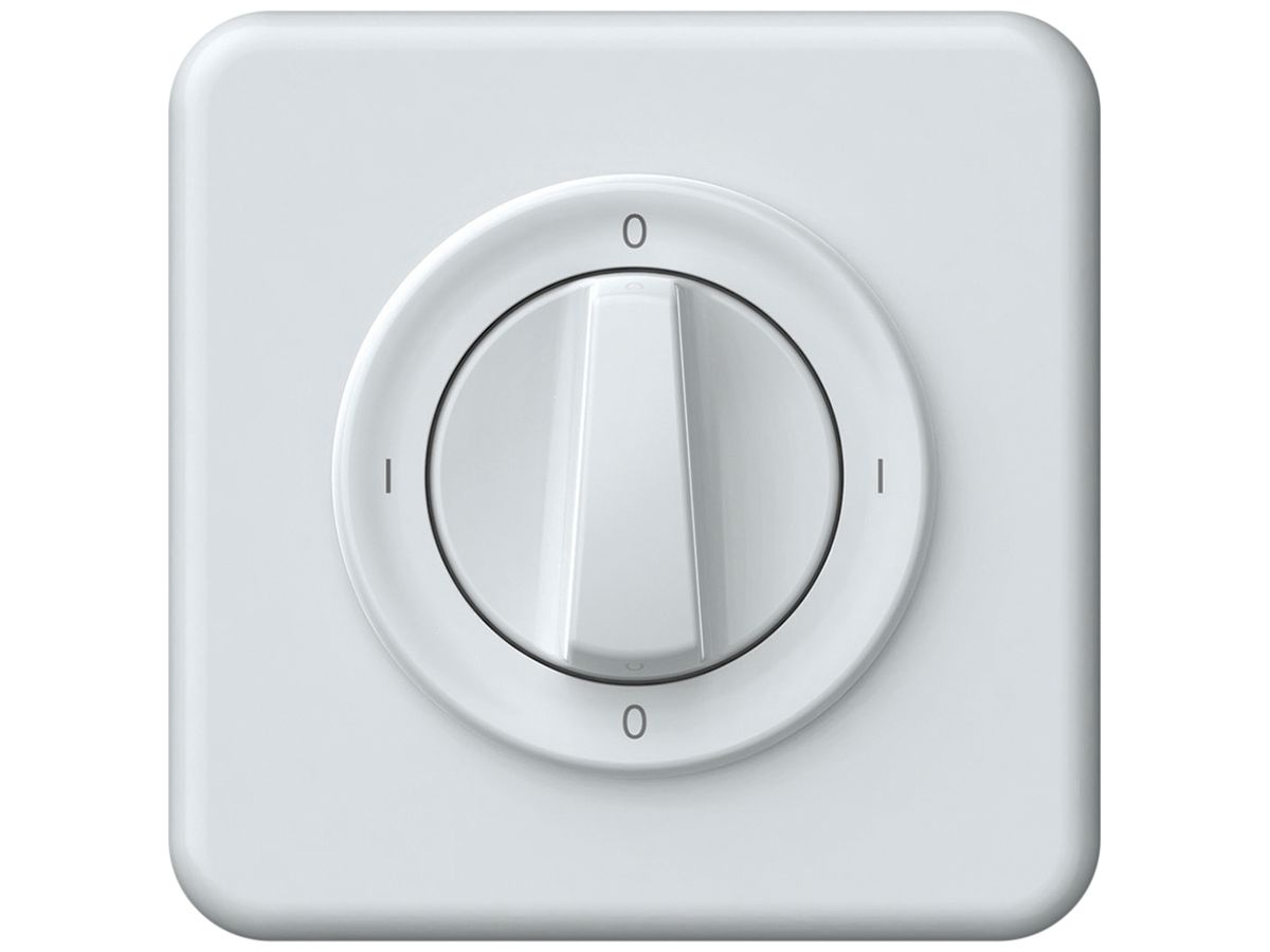 UP-Drehschalter origin Ausschalter 0/3L 16A 250V 0-I-0-I 92×92mm weiss
