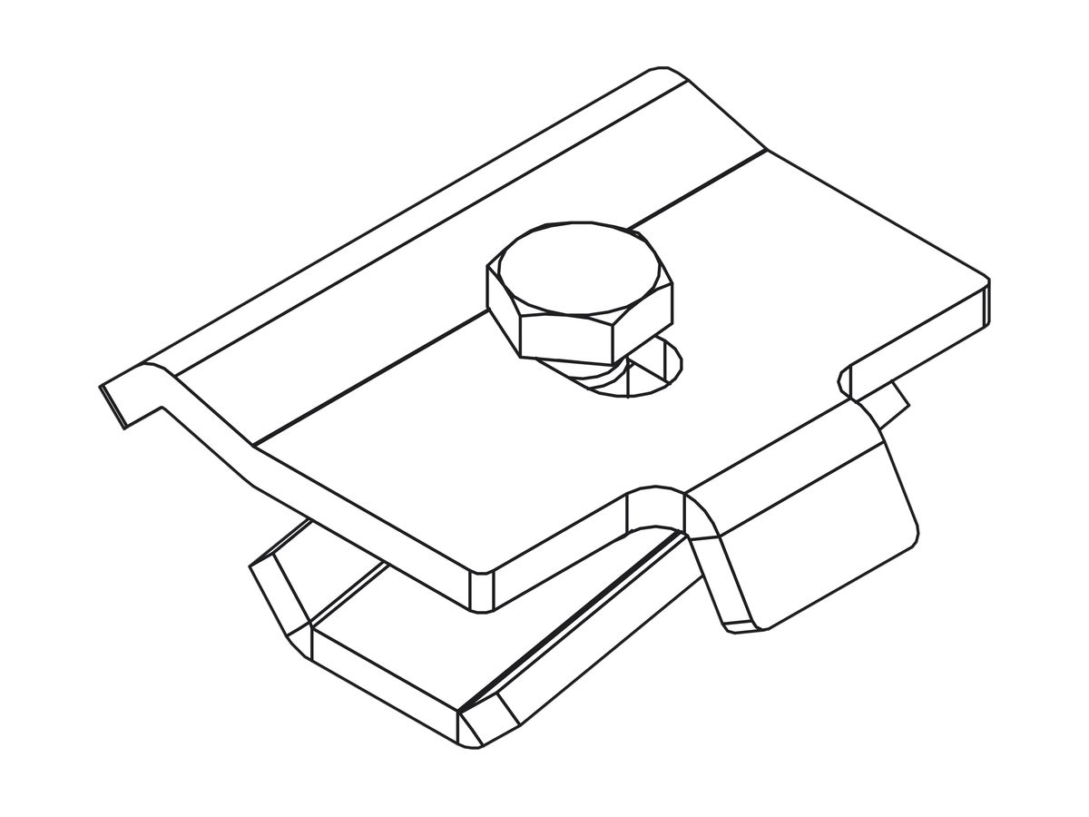 Klemmstück für MB, KP, WSMB an Multifix gvz