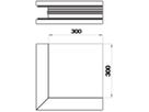 Ausseneck Bettermann GEK-A 70×130mm reinweiss