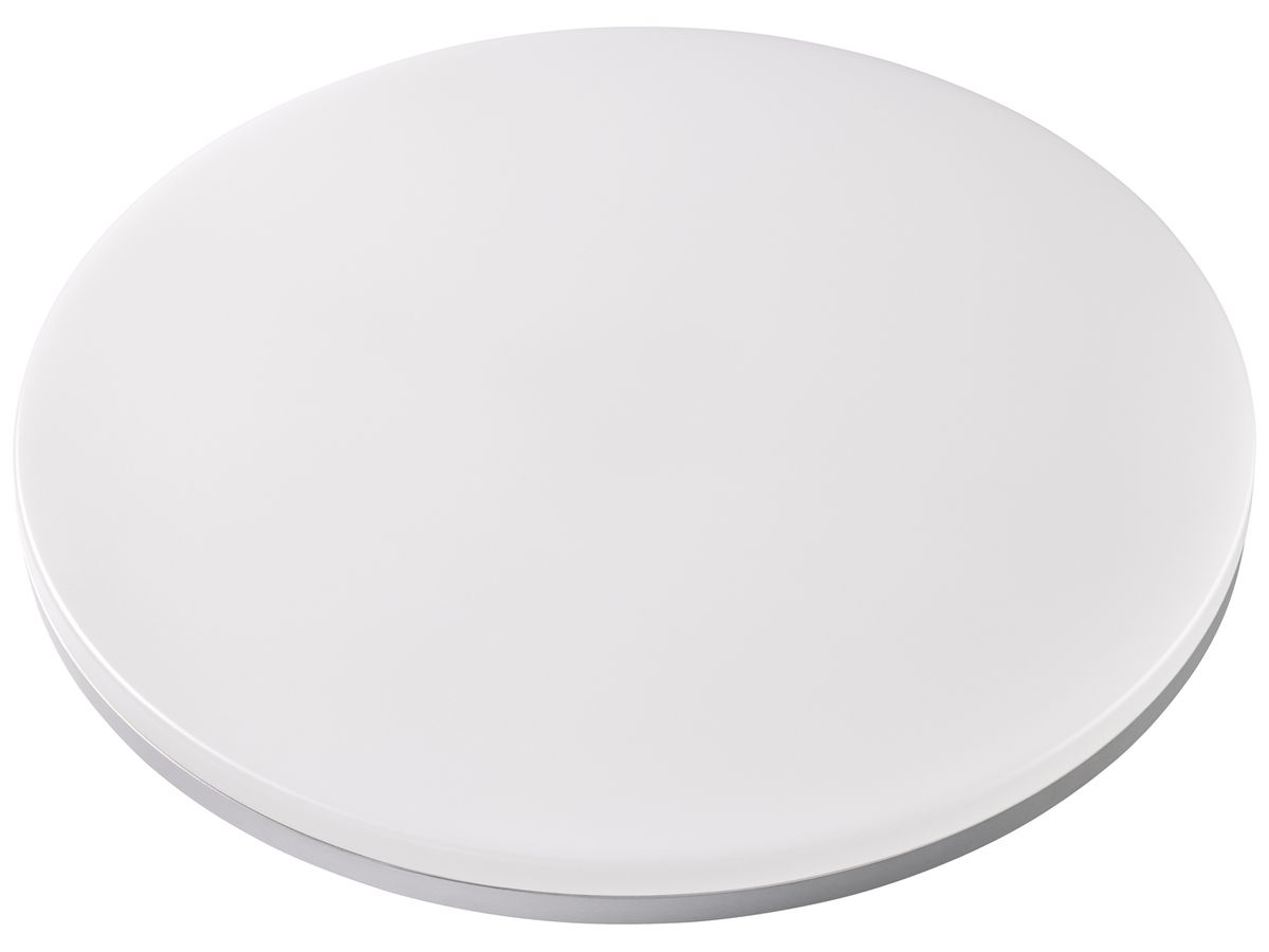 LED-Anbauleuchte Sir Heian SLICE6 55W 6600lm 830/840 IP54 DALI Ø600 silber