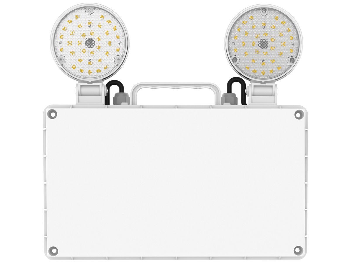 LED-Sicherheitsleuchte Sylvania LifeSafe TS IP65 9W 1200lm 850 bat3hPt weiss