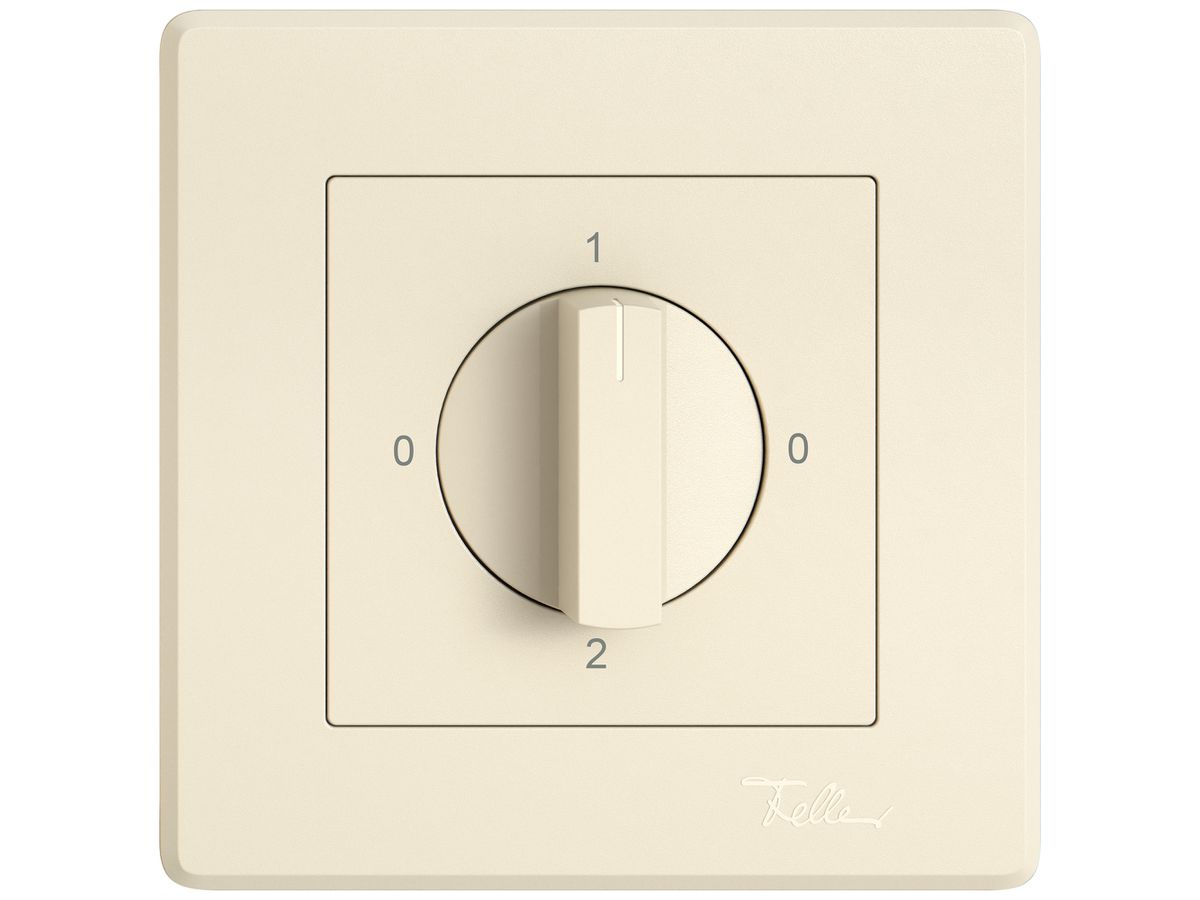 UP-Montageset EDIZIO.liv SNAPFIX® f.Drehschalter m.Griff 0-1-0-2 cr