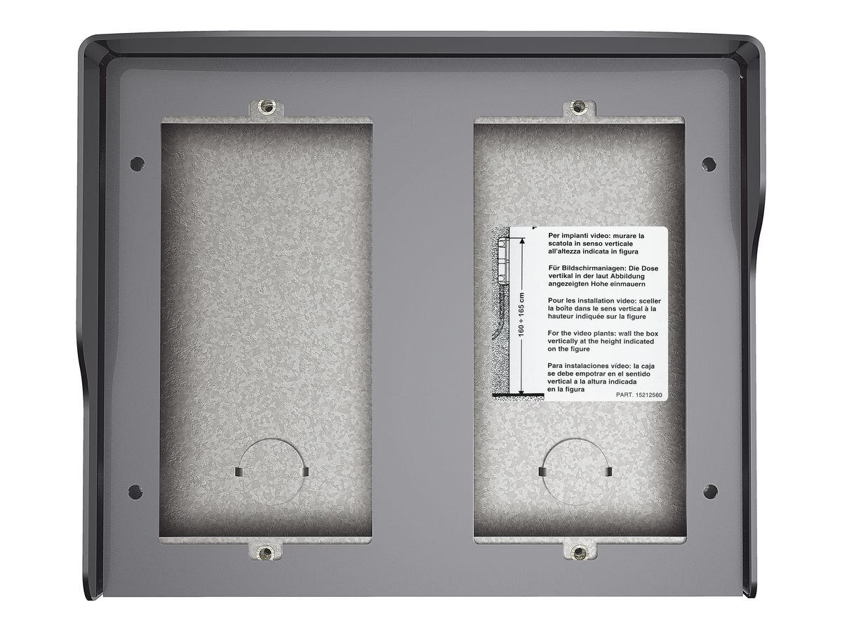 AP-Gehäuse Sfera 4 Module graphitgrau