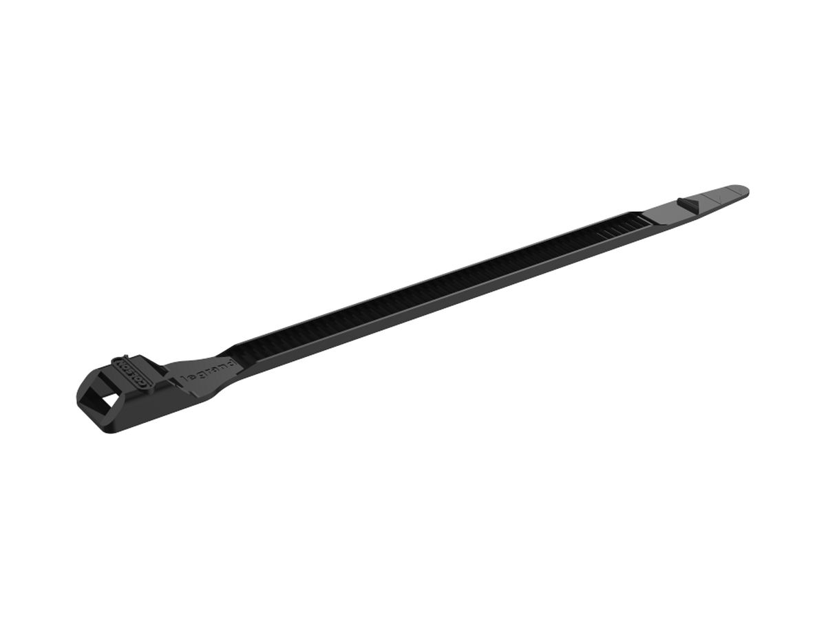 Kabelbinder Colson 6×119mm, für Innen- und Aussenanwendung, schwarz