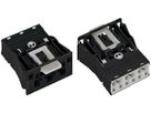 Steckerteil WAGO 3L 2×0.5…4mm² schwarz