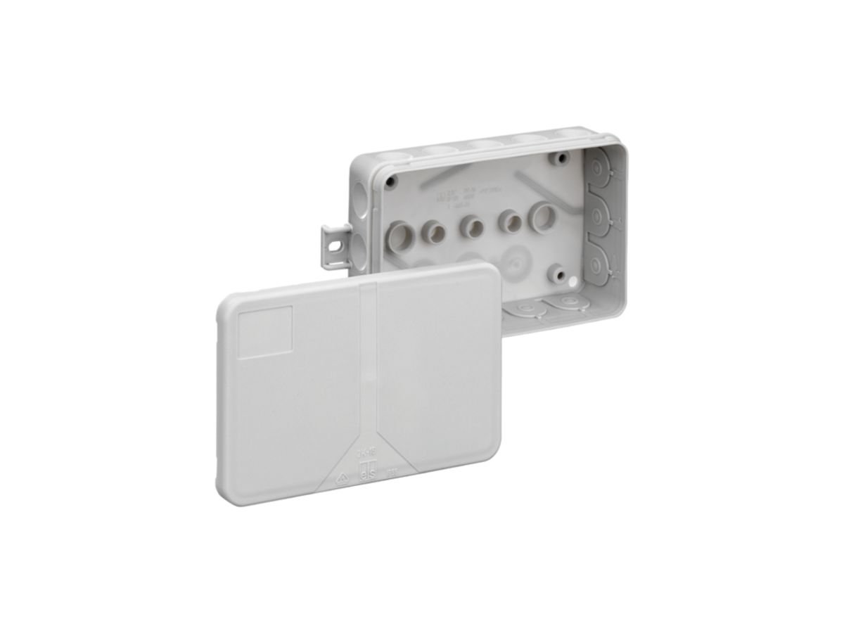 AP-Abzweigdose 2K-16 AB-L IP55 130×85×37mm grau