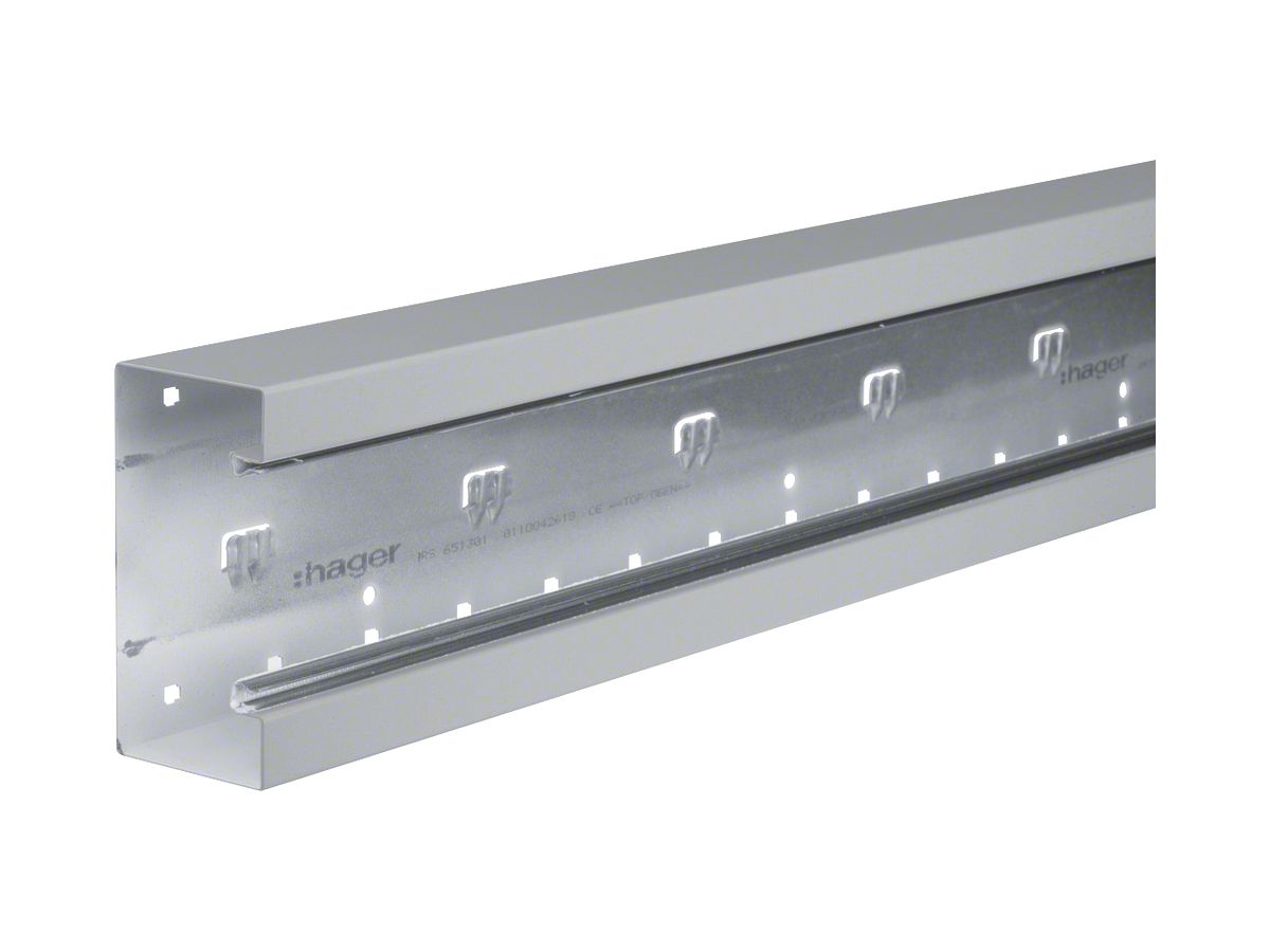 Brüstungskanal tehalit BRS 130×65×2000mm Stahl Zink