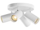Spot SLV ASTO TUBE GU10 4×10W Ø70×125mm weiss