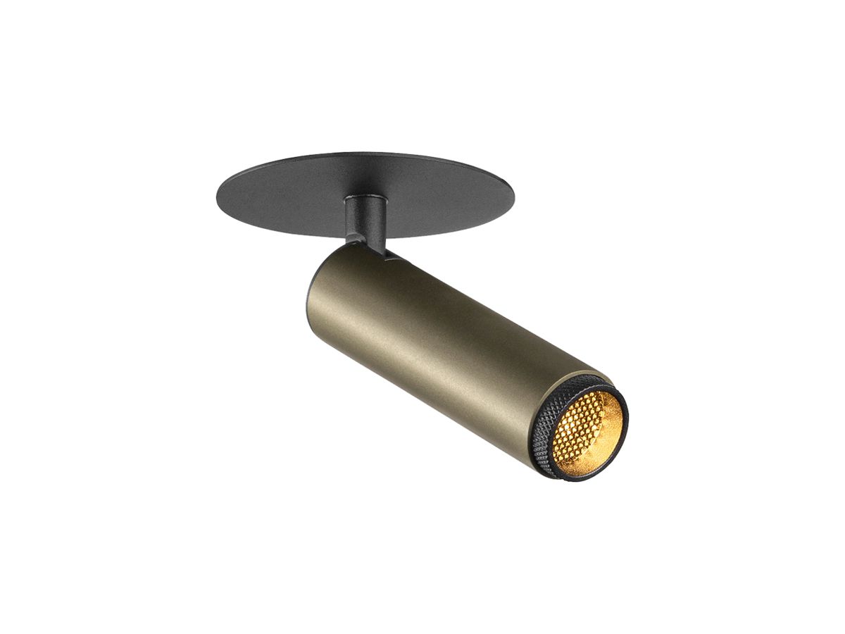 EB-LED-Spot SLV GRIP SPOT S 10W 620lm 3000K MB DIM Ø30×135×42mm sz/brz