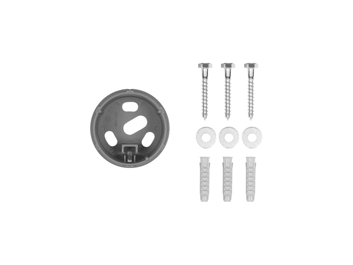 Bodenplatte ESYLUX ALVA BL 700/100 BASE PLATE anthrazit