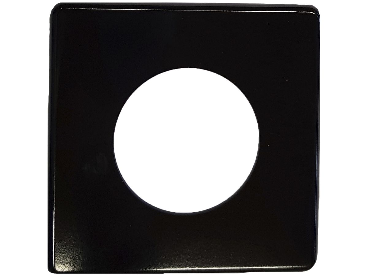 Abdeckplatte III 66mm schwarz