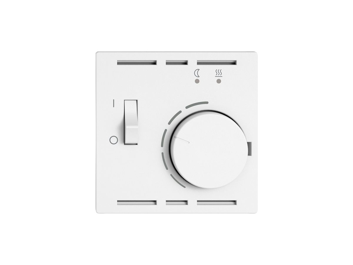 Montageset EDIZIO.liv SNAPFIX® f.Thermostat f.Bodenheizungen ws