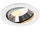 LED-Downlight SLV NUMINOS MOVE XL 24W 3600lm 3000K NB DALI Ø175 ws/cr