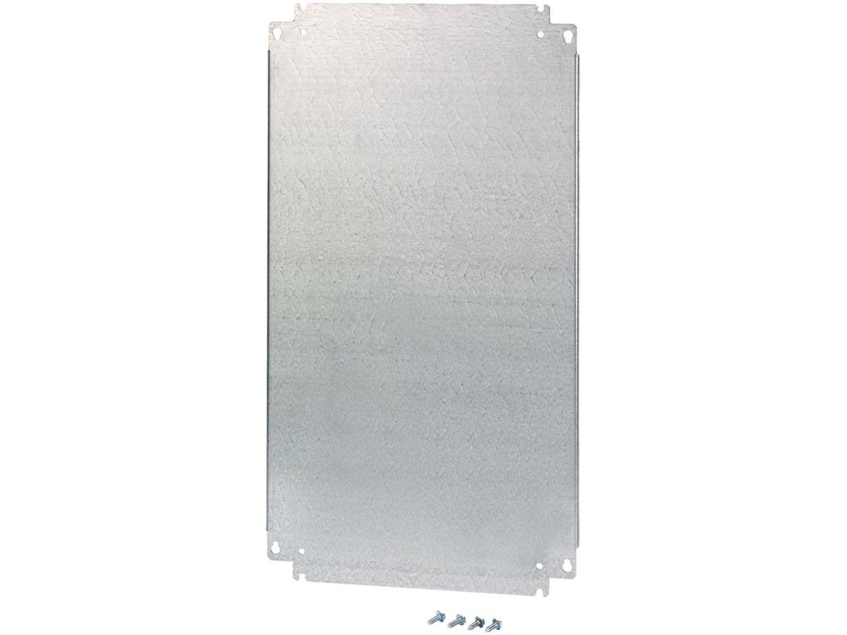 Montageplatte Hager Orion.Plus Stahl 243×330×2mm