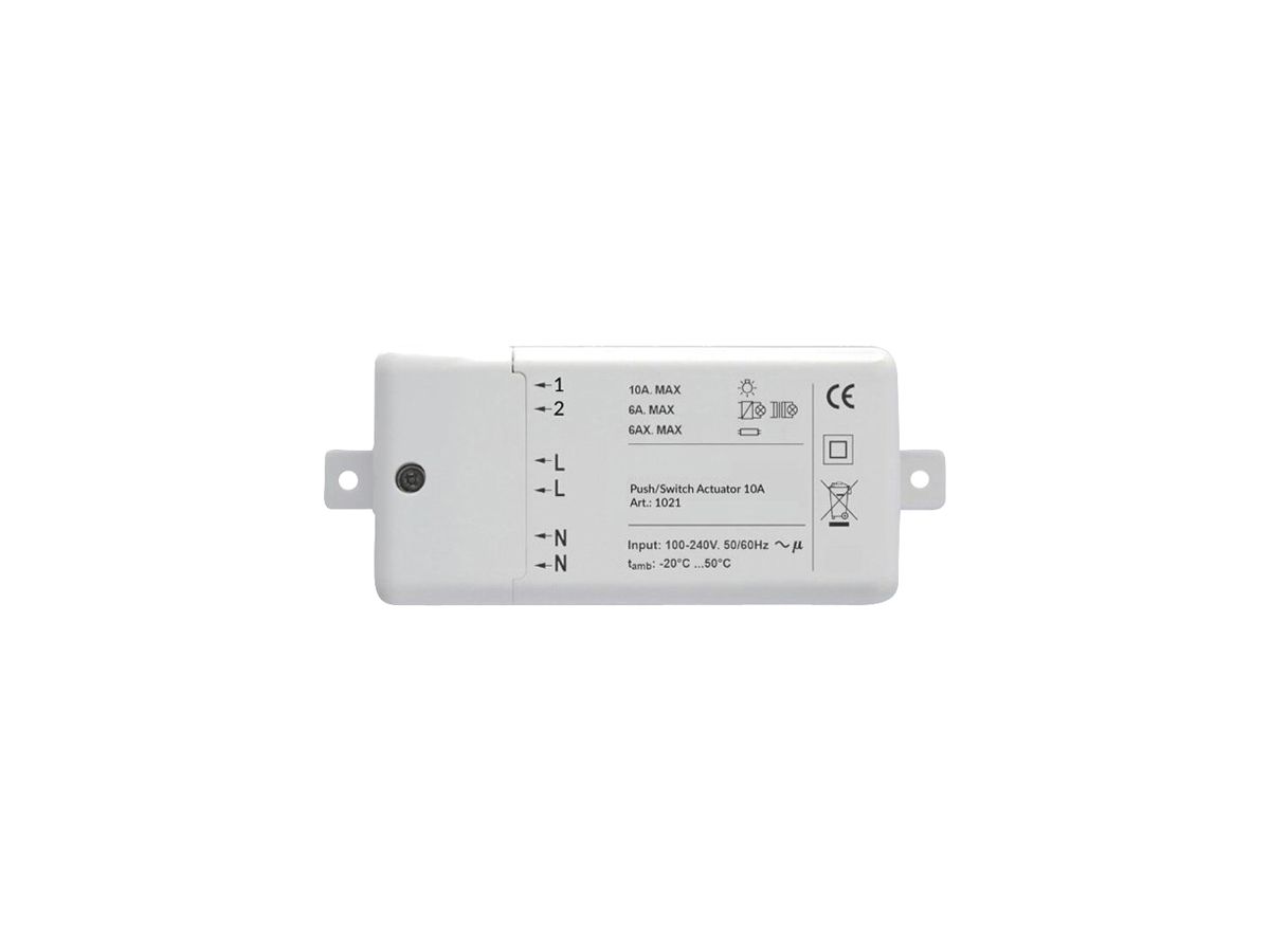 Schaltaktor DOTLUX Casambi 100…240V 2300W IP40 weiss