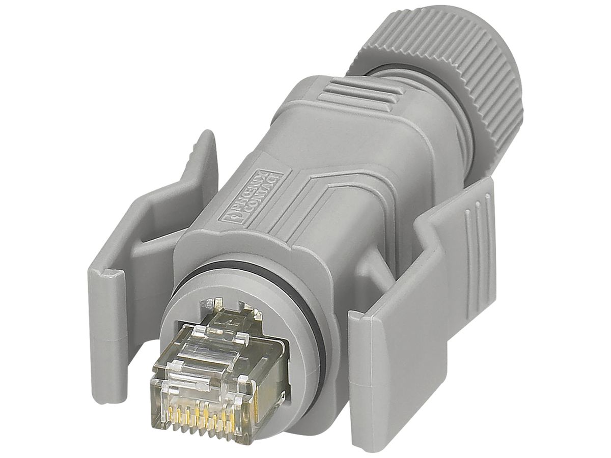 Feldstecker PX VS-08 RJ45 8(8) geschirmt Schneidklemme IDC grau