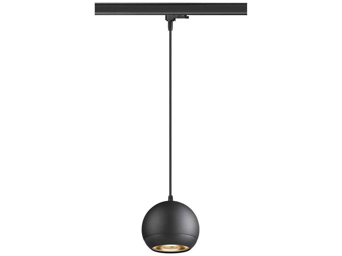 Pendelleuchte SLV LIGHT EYE 150 AD3PH GU10 1×13W DIM Ø150mm schwarz