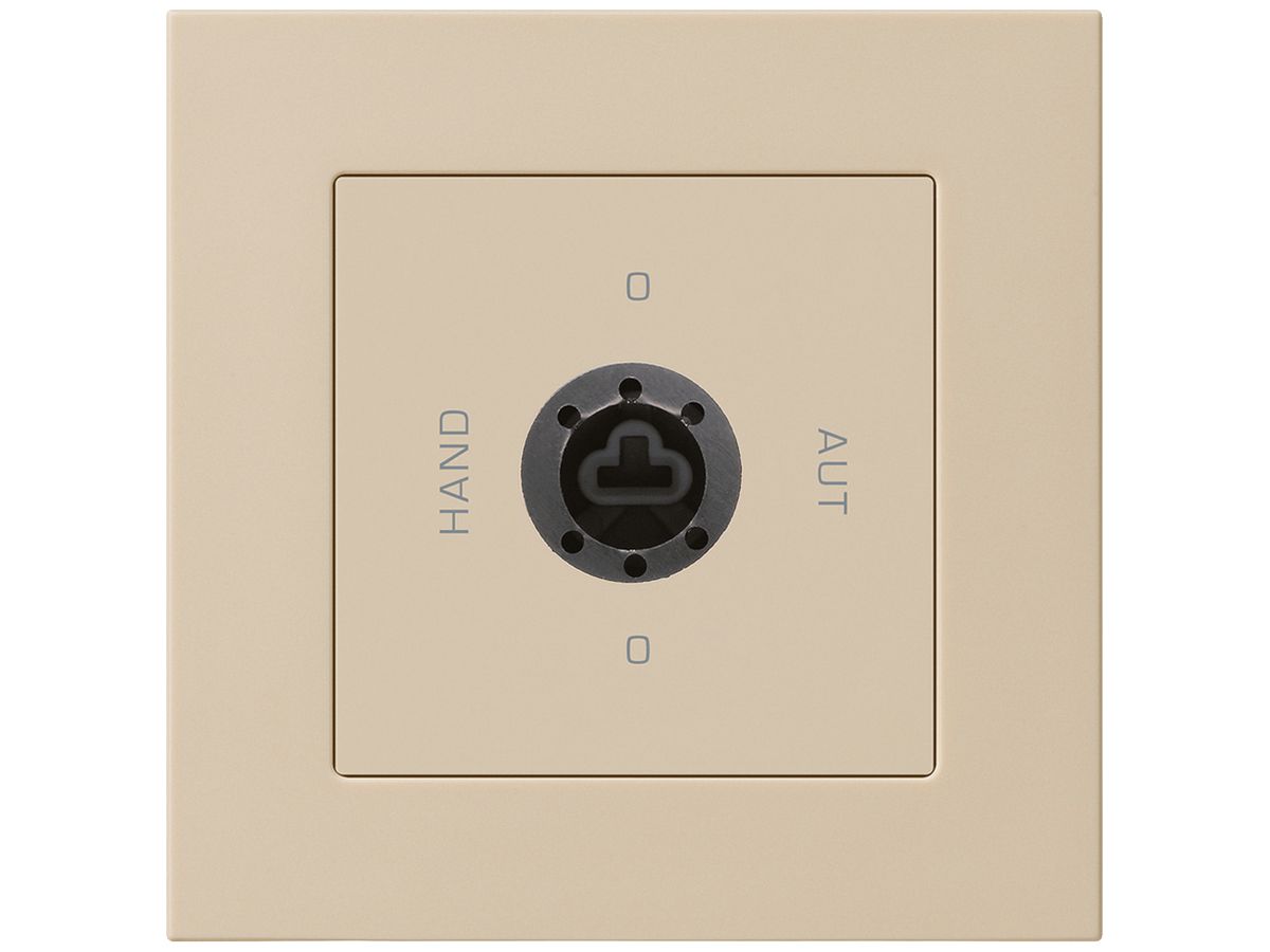 UP-Drehschalter 0-Hand-0-Aut kallysto.pro 2/1L beige für Schloss