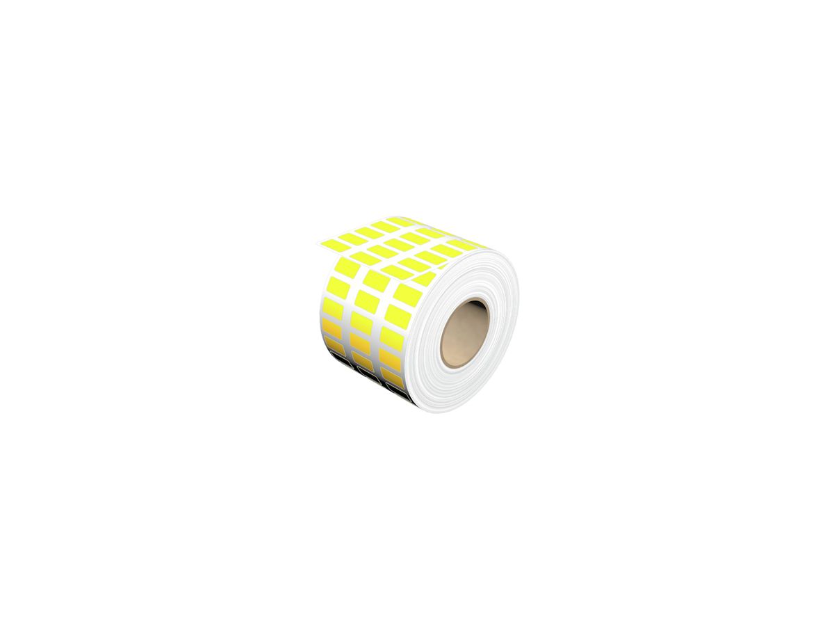 Etikette Weidmüller THM MT30X selbstklebend 17×9mm Polyester gelb