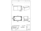 Apparategehäuse RW CUBO D 80×160×86 DPCP transparent, T DSHI 1H