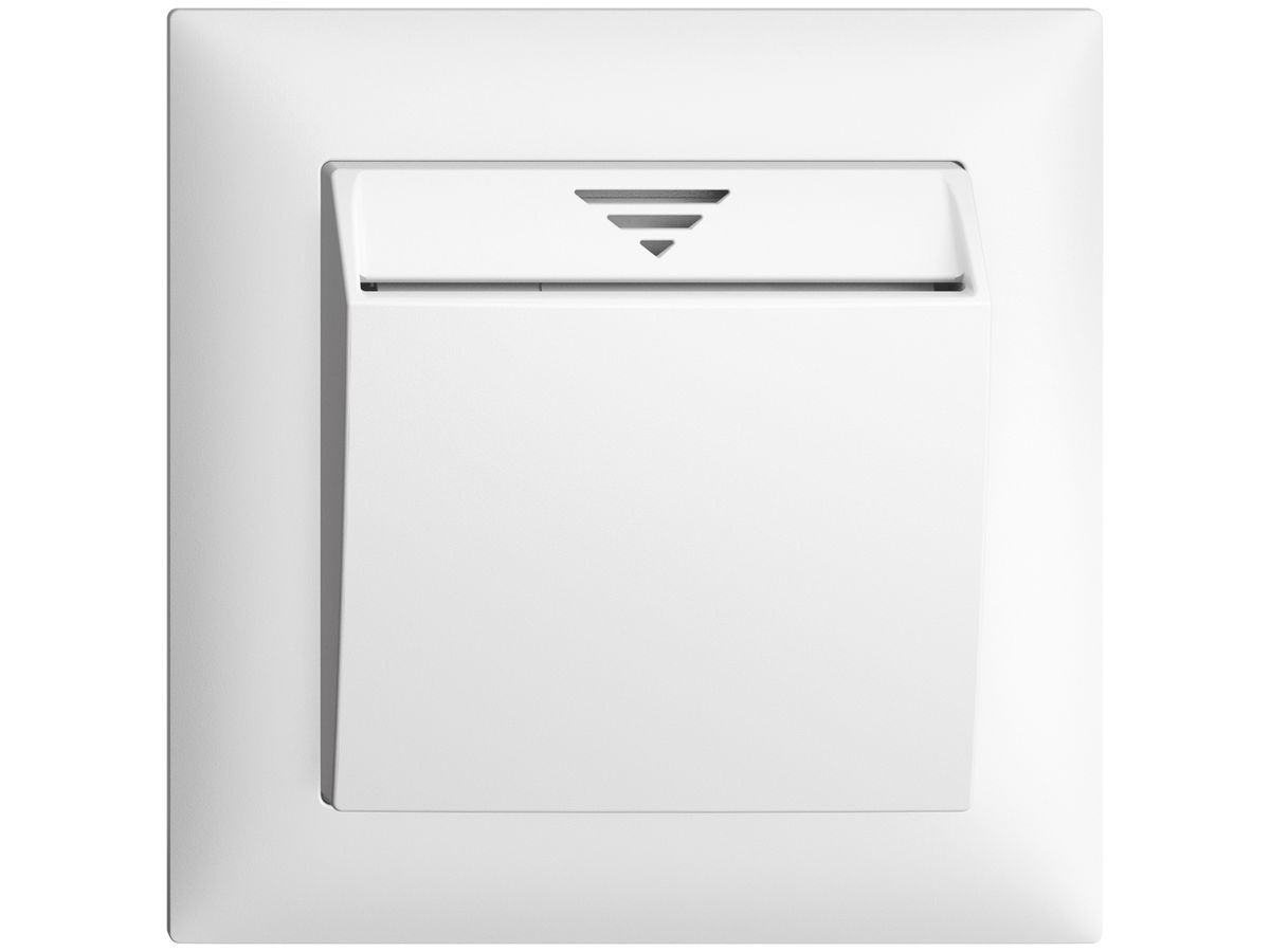 UP-KNX Hotelcard 1P EDIZIOdue weiss