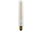 LED-Lampe SLV E27 6W 570lm 2200K DIM klar/Gold Ø32×190mm