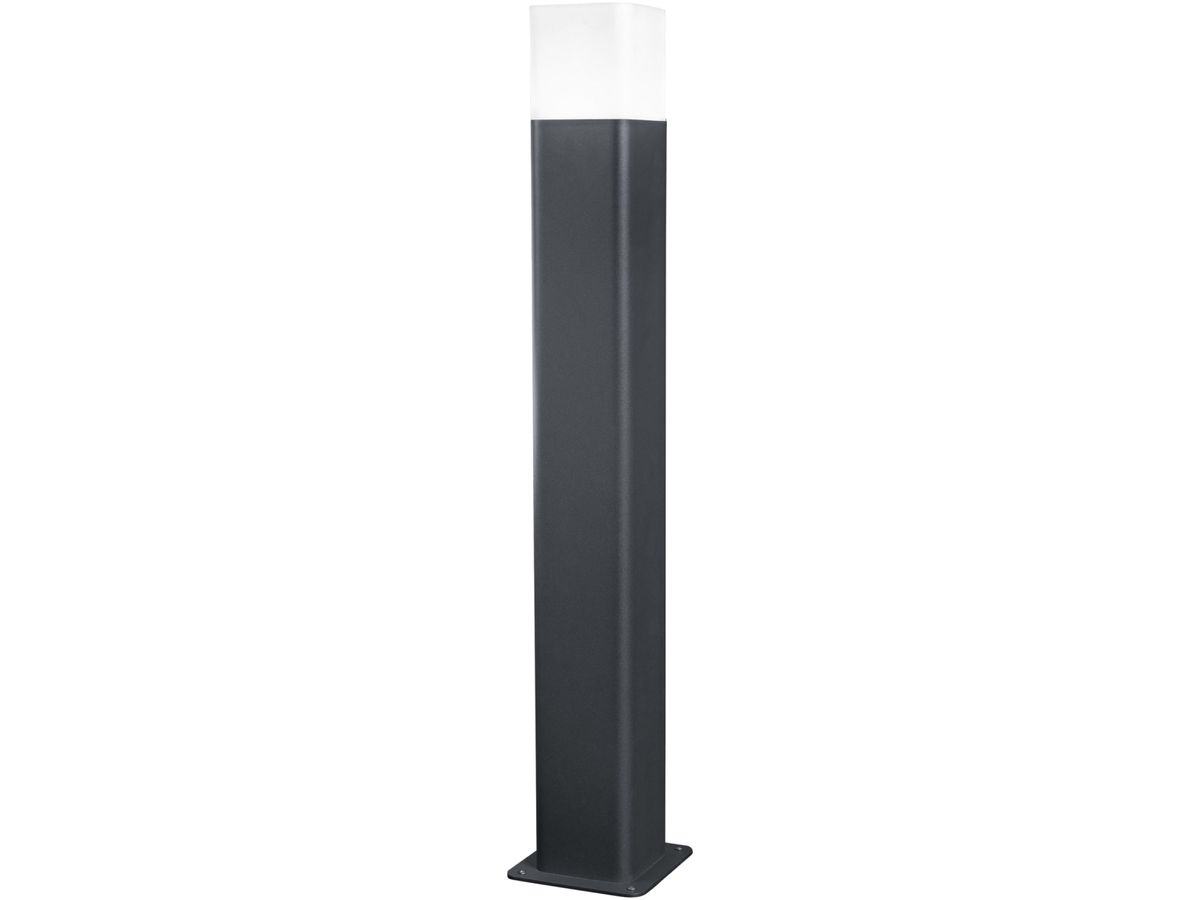 LED-Wegeleuchte SMART+ WIFI CUBE POST 9.5W, RGBW, 450lm, 120×120×500mm anthrazit