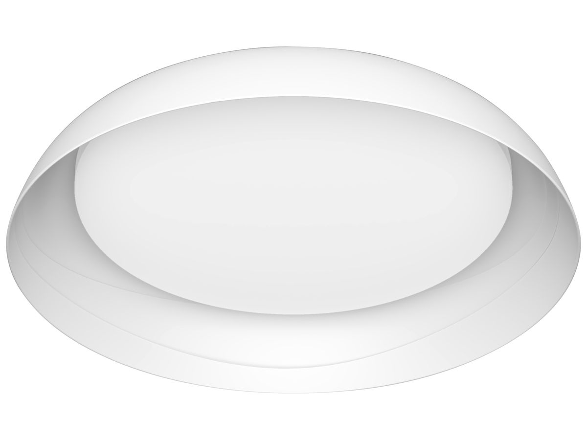 LED-Deckenleuchte Philips Fleta 10W 1850lm 827 Ø350mm weiss