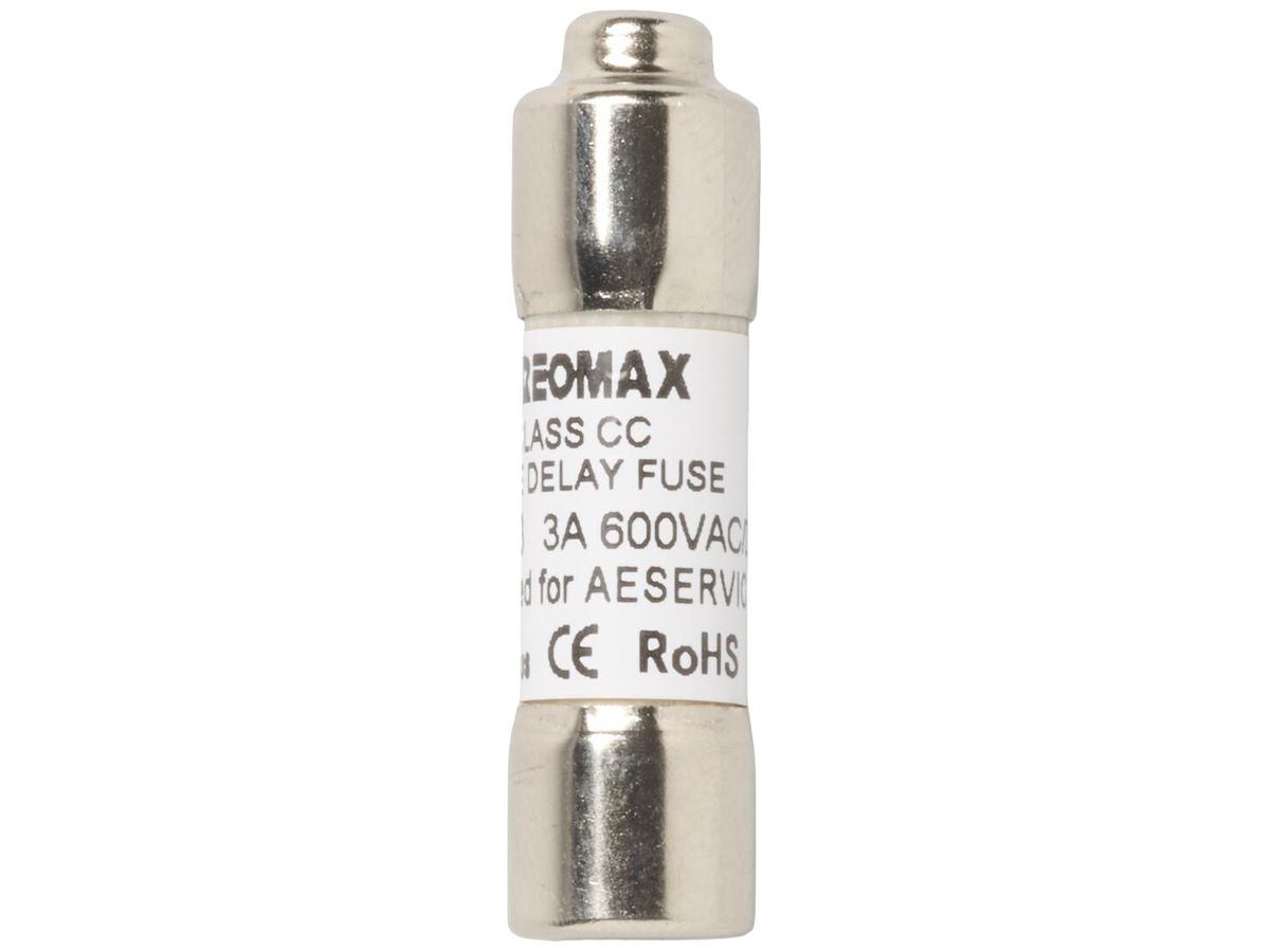 Sicherung Fluke 1670 CC 3A 600V 10×38mm Fiberglassicherung