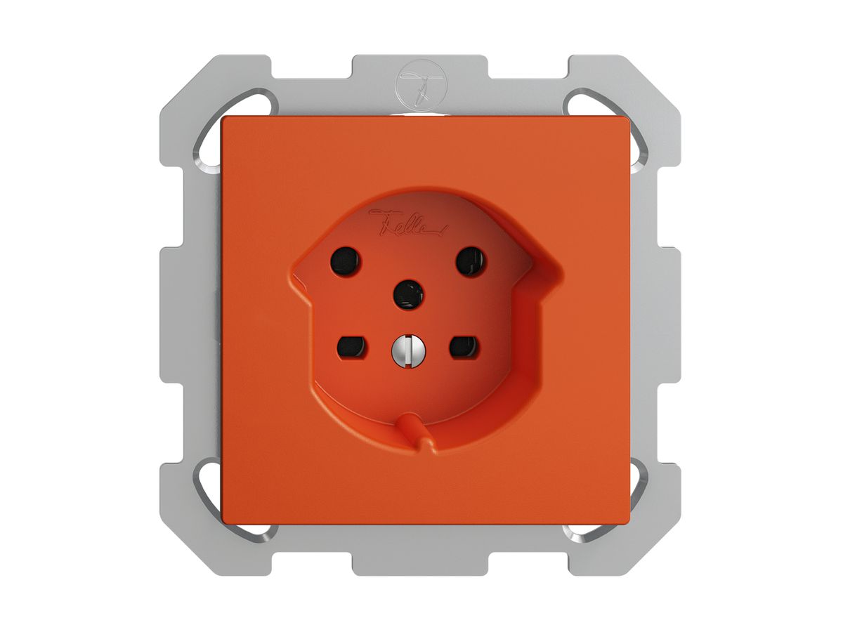 UP-Steckdose EDIZIOdue T15 orange