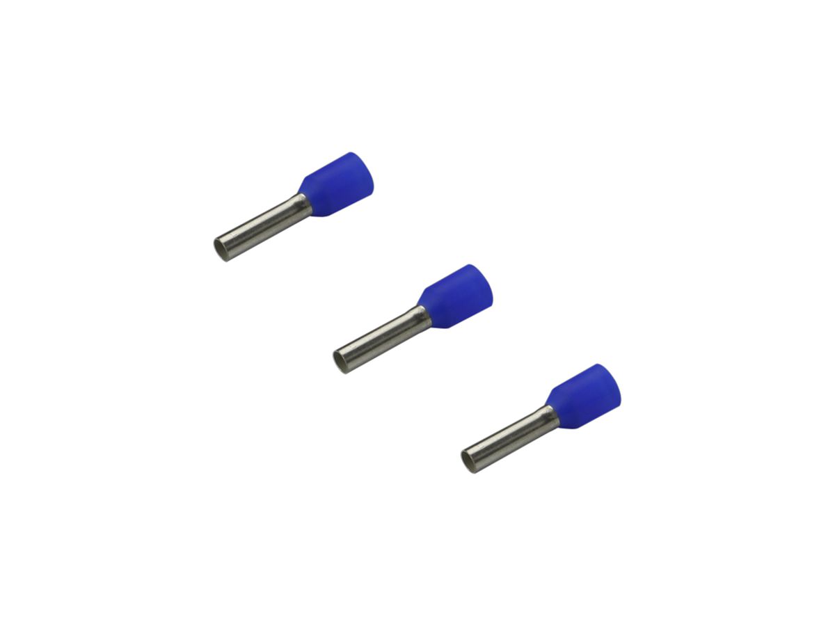 Aderendhülse Rittal AS 4051.525 2.5mm² 10mm blau 1000Stk