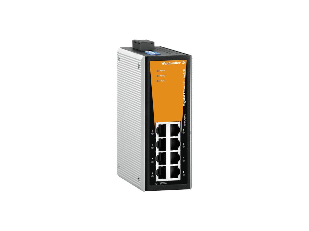 Switch WM IE-SW-VL08-8GT, 8×RJ45 GbE unmanaged