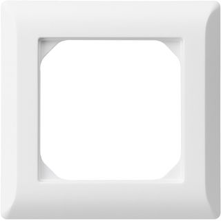 Abdeckrahmen KLI 1×1 weiss 92×92mm