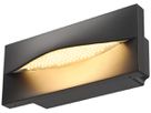 EB-LED-Wandleuchte SLV ADI LED, 15.4W 870lm 3000K IP55 anthrazit