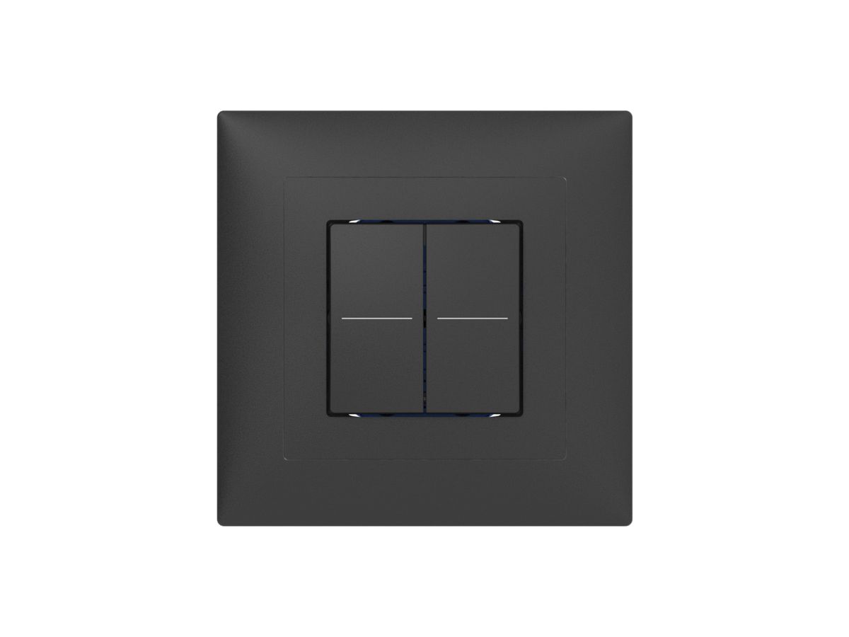 UP-Tastsensor ABB Sidus KNX Basic Typ-B, 2/4, anthrazit