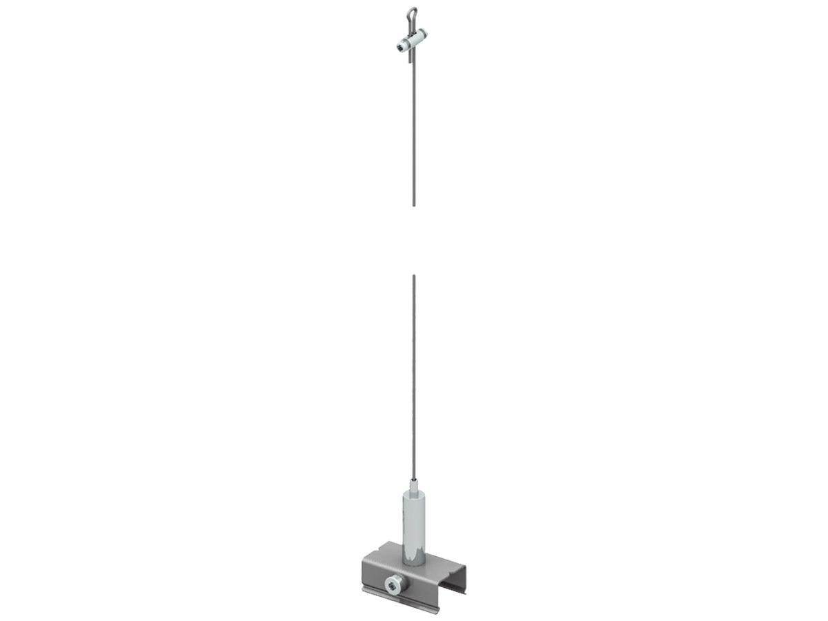 Stababhängung Sylvania OneTrack KIT1 Aluminium/Stahl Ø1.5×1500mm Silber